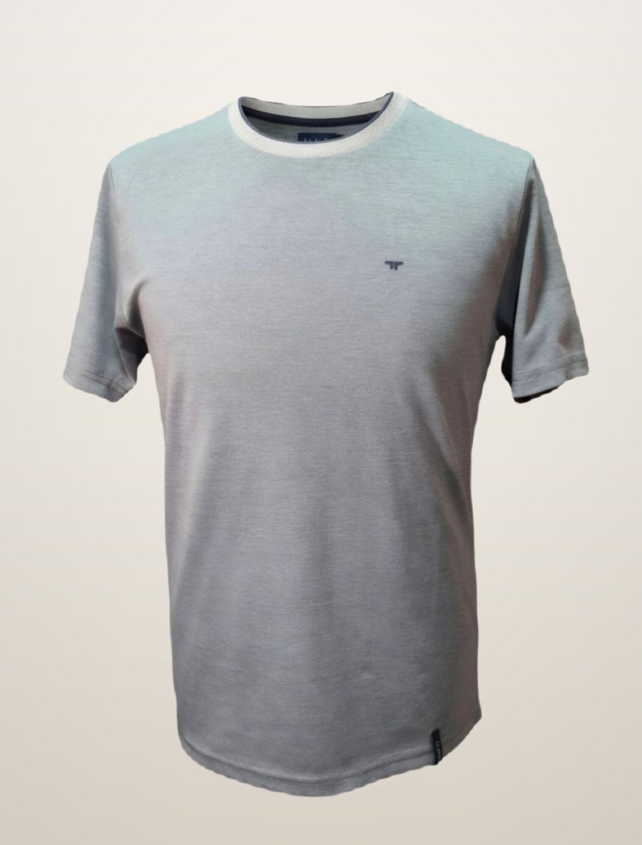 Taverniti — remera básica gris hombre